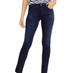Like New! AG prima mid-rise jean, medium blue, size 29